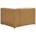 thumbnail image 4 of Modway Mingle Vegan Leather Right-Arm Chair, Tan, 4 of 8