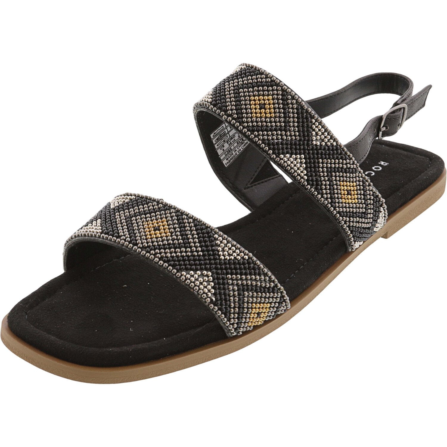 Rocket Dog Rocket Dog Women's Fletate Black AnkleHigh Sandal 8.5M