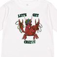 thumbnail image 4 of Inktastic Mardi Gras Let's Get Cray Crayfish with Beads Boys or Girls Long Sleeve Toddler T-Shirt, 4 of 5