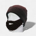 thumbnail image 4 of Fankiway Beard Hat, Knitted Yarn Hip-hop Funny Big Beard Mask, Adult Hat Beard Hat, Cool Gift for Men, 4 of 4