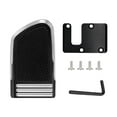 thumbnail image 4 of koolsoo Brake Pedal Cover Extender Set for Standard 2018-2025 Anti Slip Black White, 4 of 9