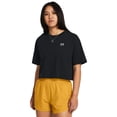 thumbnail image 1 of Camiseta Under Armour de manga corta con logotipo corto y cuadrado para mujer, 1 of 4