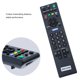 thumbnail image 1 of Reemplazo de Control Remoto de TV, Reemplazo de TV Ideal Control Remoto, Controlador de televisión para Sony RM-ED017,8m Transmisión, Alta Calidad, Negro Amonsee No, 1 of 5
