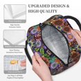 thumbnail image 3 of Balery Vintage Floral Bolsa de Almuerzo para Mujeres, Caja de Almuerzo, Bolsa de Almuerzo Pequeña Impermeable, Tote de Almuerzo Reutilizable con Gran Capacidad, 3 of 6