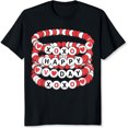 thumbnail image 2 of 100% Cotton Happy Valentine's Day XOXO Heart Bracelet Design T-Shirt, 2 of 5