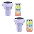 thumbnail image 1 of Pool Floater With Colorful Light Floating Dispenser For Pool 4x3inch Tablets Floating Pool Chlorinator For Spa, 1 of 9