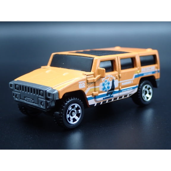 Open Box 2003-2009 HUMMER H2 SUV CONCEPT MARINE 1 RESCUE 1:72 SCALE DIECAST MODEL CAR