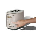 thumbnail image 2 of Beautiful 2 Slice Toaster with Touch-Activated Display, Porcini Taupe by Drew Barrymore, 2 of 7