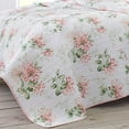 thumbnail image 4 of Laura Ashley Honeysuckle Quilt Set, King, Pastel Pink, 4 of 5