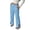 Sky Blue, variant on Duqingm Girls Sweatpants, Running Casual Sports Elastic Drawstring Waist Straight Leg Pants with Pockets (Dark Green,13-14 Years)