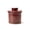 Reddish Brown, variant on XELA Butter Crock, Ceramic Butter Dish with Lid Keep Butter Spreadable, Speckled White