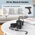 thumbnail image 2 of Cargador de taladro 9V HIENADTOR para Black & Decker 9099KC 7.2V, 2 of 8