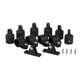 thumbnail image 1 of Juego de 12 accesorios de nailon para cubierta de barco marino con tornillos para exteriores 25 mm, 1 of 9