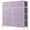 Purple, variant on GALAXHERO 9-Drawer Fabric Dresser, Tall Storage Tower for Bedroom, Hallway, Entryway, Closet, Chest Organizer Unit with Fabric Bins, Steel Frame, Wood Top, Easy Pull Handle, Floral Painted