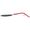 Red, variant on Wofarmy Long Cast Iron Lure Eel Bait Offshore Fishing Metal Fish Single Hook Red