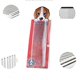 thumbnail image 2 of Peine de aseo para perros HUOGUO, herramienta para desestampar perros, 19 cm, 2 of 3