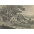 thumbnail image 3 of Isaac Weld 18x14 Black Modern Framed Museum Art Print Titled - Canadian Calash or Marche-Donc (Between 1795 and 1797), 3 of 5