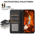 thumbnail image 5 of For OnePlus 13 Case RFID Blocking Flip Leather Phone Cover - Black, 5 of 5