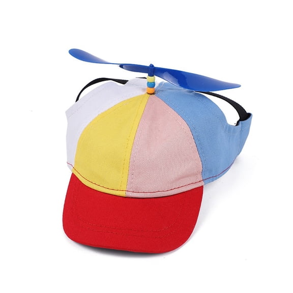 Billuyoard Sombrero de hélice para mascotas, reemplazo ajustable transpirable desmontable, suministros de gorra de béisbol decorativa para Type9 NO9