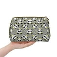 thumbnail image 4 of Picia Panda With Crown And Stars Print Leather Makeup Bag Make Up Bag Travel Toiletry Bag for Her Girlfriend Teacher Teen Girl Gifts, 4 of 8