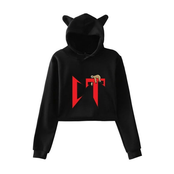Natanael Cano Corridos Tumbados Cat Ear Hoodie Womens Girls Sweatshirts Man/Woman Hip Hop Hoodies