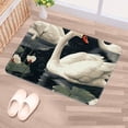 thumbnail image 5 of Swan Soft Polyester Non-Slip Machine Washable Floor Carpet Door Mat Office Rugs, 5 of 6