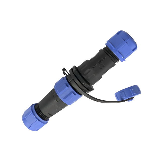 Conectores impermeables del conector del cable de la prenda impermeable del enchufe del acoplador del cable en línea Herramientas y ferretería 5PIN Scienceny
