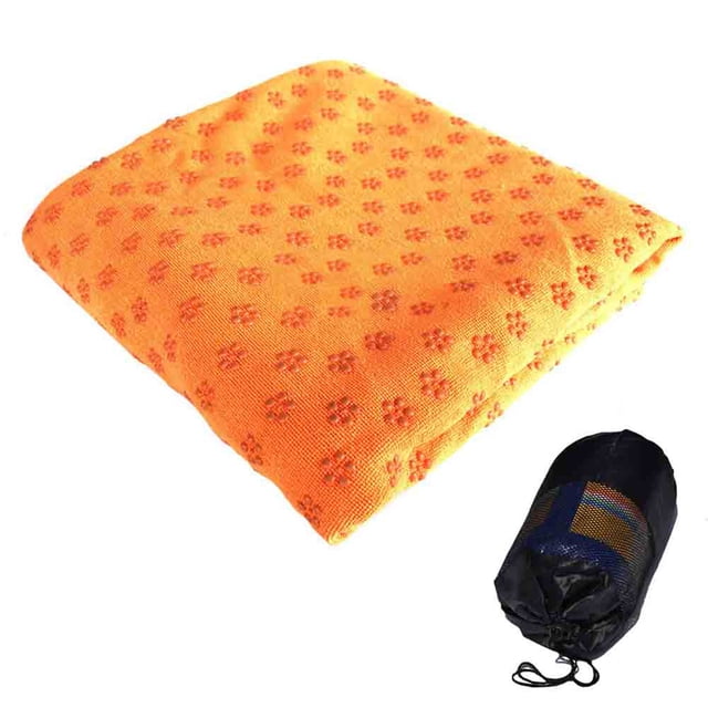 Toallas de yoga, toallas para colchonetas de yoga caliente: absorben el sudor y son antideslizantes para yoga caliente, pilates y entrenamientos Adepaton CPB-DE-SSW299-2