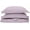 Lilac, variant on 300-Thread Count Breathable Cotton Percale Solid 2-Piece Duvet Cover Set with Matching Pillow Shams, Twin, Smoked pearl by Blue Nile Mills
