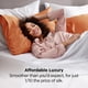 thumbnail image 4 of Juego de fundas de almohada Bedsure tamaño king satinado naranja quemado, 2 unidades, 4 of 8