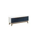 thumbnail image 2 of Rack TV Kappesberg 136 cm Blanco/Azul 3 Puertas, 2 of 9