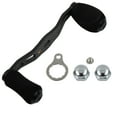 thumbnail image 4 of Carbon Fiber Left Right Diy Fishing Reel Handle Eva Knob Rocker Replacement 8X5Mm, 4 of 9