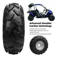 thumbnail image 3 of Pneu Quad ATV, Antidéflagrant Empêche les Impacts Forte Adhérence Roue pour Kart, 3 of 7