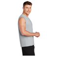 thumbnail image 3 of Sport-Tek Mens Sleeveless PosiCharge Competitor T-Shirt Silver Medium, 3 of 4