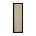 thumbnail image 3 of Mainstays Farmhouse Faux Sisal Olefin Black Border Indoor Hallway Runner Rug, 2'x6', 3 of 9