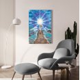 thumbnail image 6 of Epic Art 'Letting Go Of The Past'  by Verena Wild Acrylic Glass Wall Art, 24" x 36", 6 of 8
