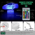 thumbnail image 3 of Car Gift for Boys, Racing Car 3D LED Illusion Lamp, Night Light for Boys, 3 of 6