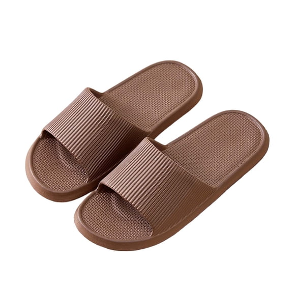 Gnshining Shower Slippers For Women and Men Skidproof House Slippers Travel-friendly Bathroom Shoes Soft-Soled Couple Slippers Open Toe Summer Slippers