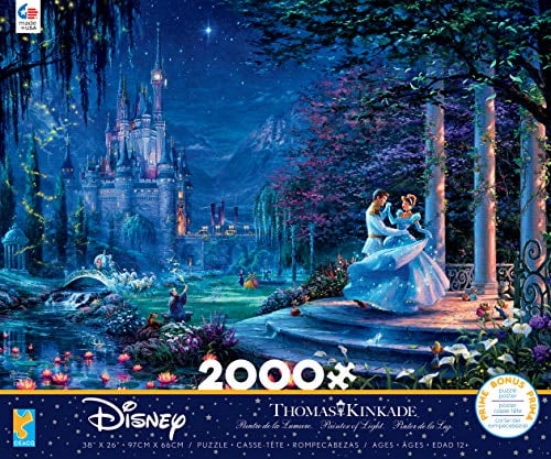 Ceaco: Thomas Kinkade - Disney Cinderella Dancing in The Starlight casse tête (2000 pc)