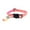 Pink, variant on Breakaway Cat Collars With Bell Stars Cute Adjustable Safe Collars With Pendant Glow In The Dark