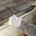 thumbnail image 2 of Plastic Gutter Guard Mesh Gutters Cover Gutter Leaf Guard Protection Cover for Rain Leaves, 2 of 7