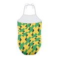 thumbnail image 2 of FOR U DESIGNS Jamaican Flag Halter Bathing Suits for Teens Kids 1-2 Years Old Fashion Girls Off Shoulder Beach Wear Athletic One Piece Bathing Suit, 2 of 6
