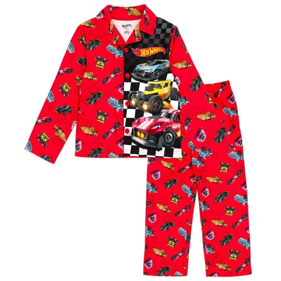 Hot Wheels Pajama Shirt and Pants Little Kid to Big Kid