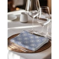 thumbnail image 6 of Purple Beige Dandelion Cloth Napkins Set of 4 Reusable Dinner Napkins, Farmhouse Botanical Blossom Cocktail Napkin Washable Table Napkins for Wedding/Holiday Party/Baby Shower 20"x20", 6 of 7