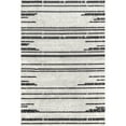 thumbnail image 2 of nuLOOM Carling Soft Shaggy Textured Contemporary Stripes Fringe Area Rug, 8' 10" x 12', Beige, 2 of 2