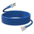 thumbnail image 1 of Cable de extensión para exteriores EP, 15 pies, 12/3, SJTW, 1875 W, 15 A, 125 V, azul, 1 of 7