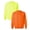 Safety Green-Orange Pack 2, variant on ® High Visibility Sweatshirt Crewneck Hi Vis Safety Plain Pullover Sweater (Safety Green Pack 1, 4XL)