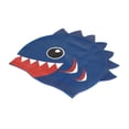 thumbnail image 3 of Gorro de natación de silicona para niños, gorro de natación con patrón de dibujos animados, gorro de pez pequeño, gorro de tiburón, 3 of 10