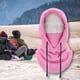 thumbnail image 5 of Máscara de esquí, máscara facial para mujer, pasamontañas, capucha de lana, máscara facial de invierno, calentador de cabeza, calentador facial para - Rosa Rosado Soledad Sombrero de invierno cálido, 5 of 8