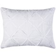 thumbnail image 1 of Rizzy Home | BT1884 | King Sham | 20"x36" White/Neutral/ Solid Textured, 1 of 3